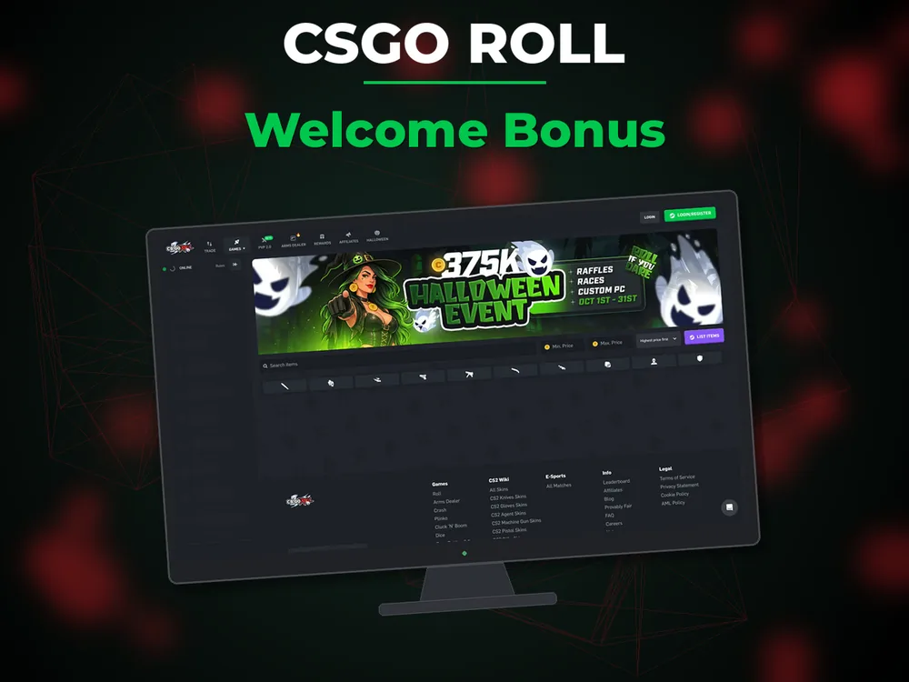 Csgo Roll - Welcome Bonus