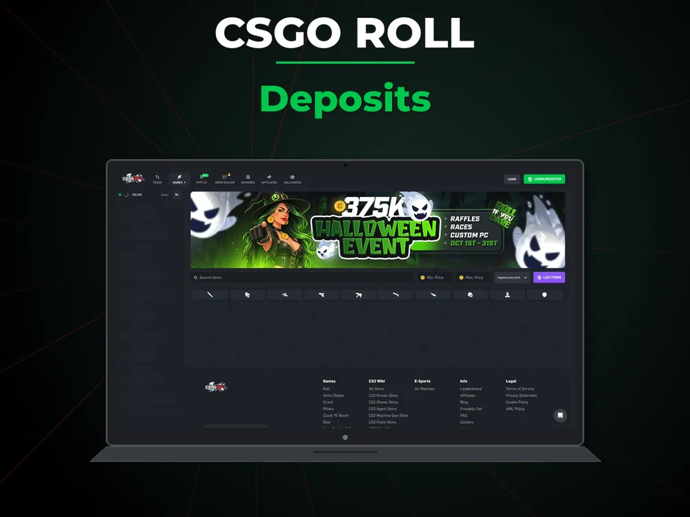 Csgo Roll - Deposits