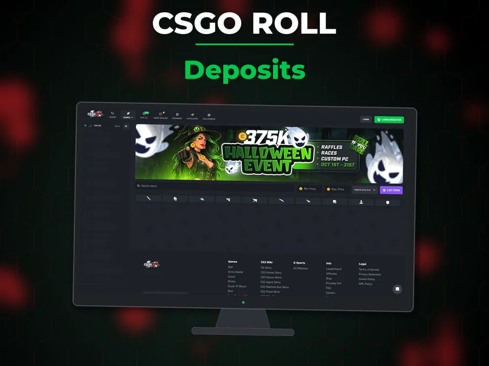 Csgo Roll - Deposits