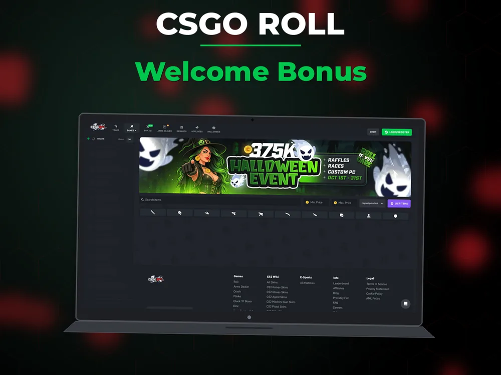 Csgo Roll - Welcome Bonus