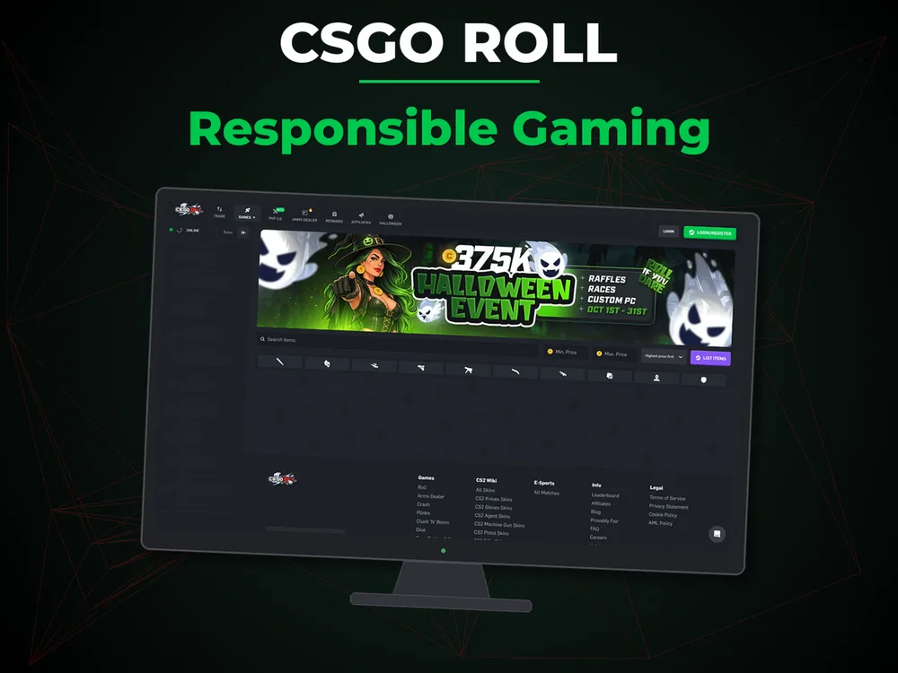 Csgo Roll - Responsible Gaming