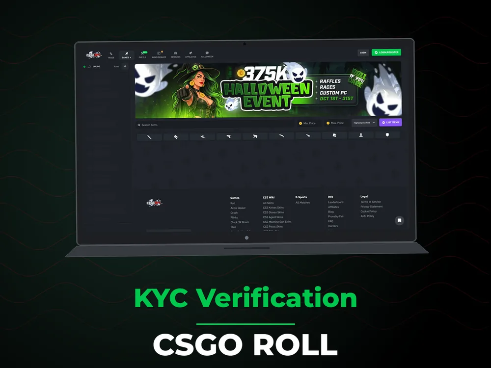 Csgo Roll - KYC Verification