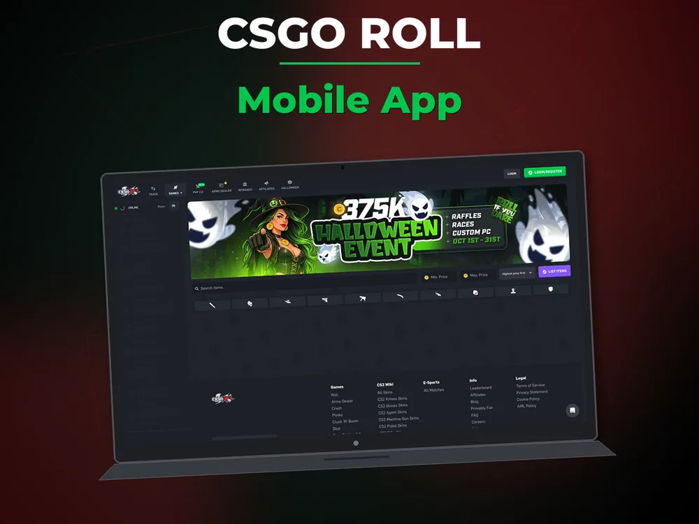 Csgo Roll - Mobile App