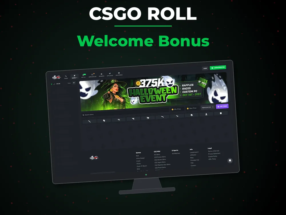 Csgo Roll - Welcome Bonus