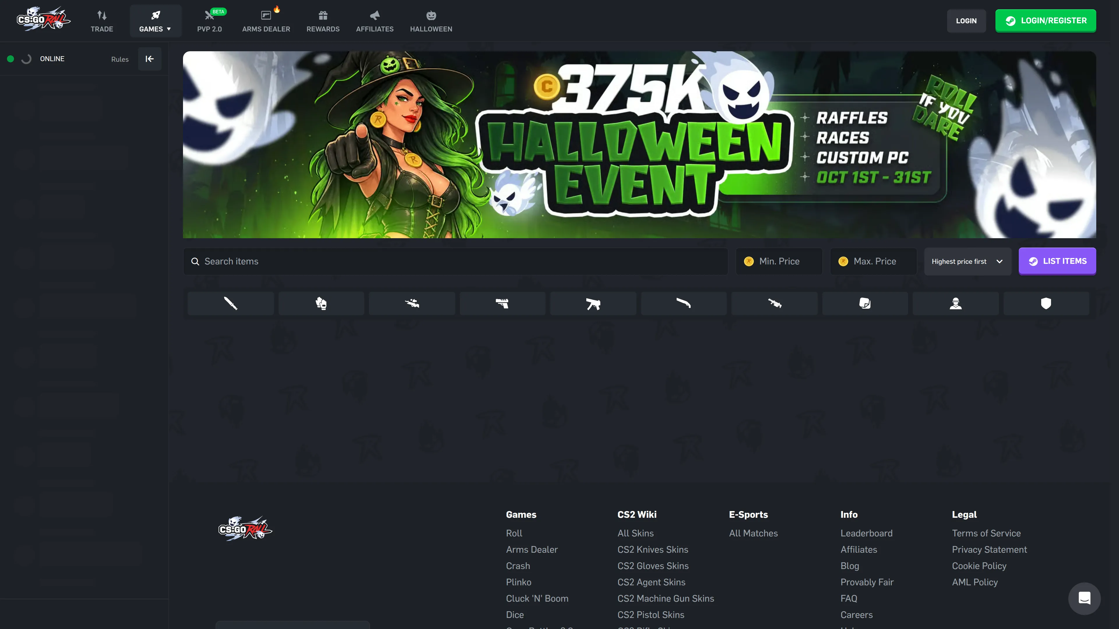 Homepage